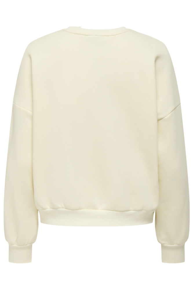ONLTAMMIE L/S PRINT O-NECK SWT 15360318 CLOUD DANCER/COUP